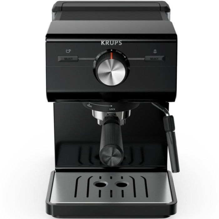 Krups Authentic XP381810 Cafetera Espresso Semi-automática Negra Krups Authentic XP381810 Cafetera Espresso Semi-automática Negra